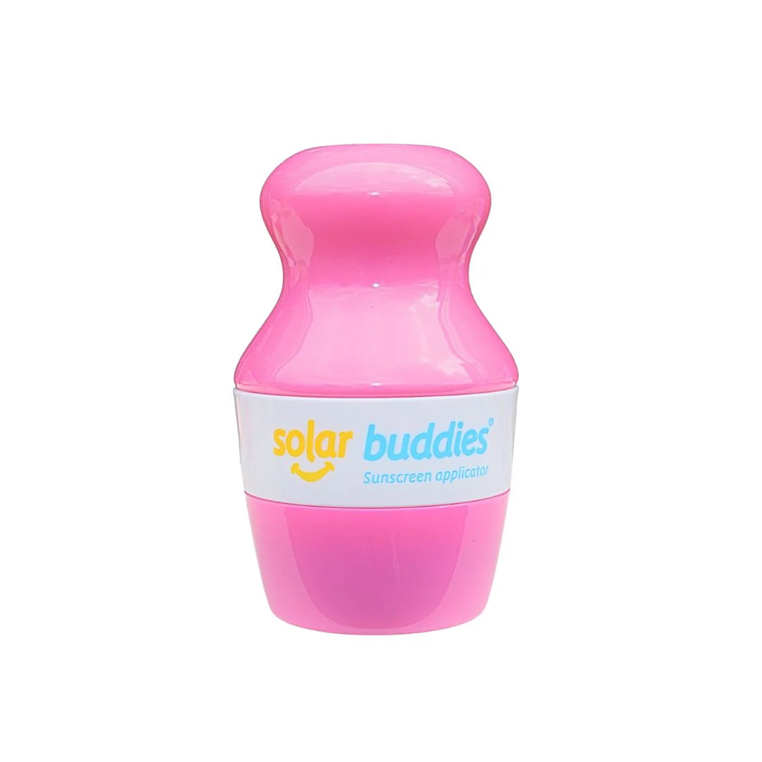 Solar Buddie – The Child-Friendly, Refillable Sunscreen Applicator, Pink