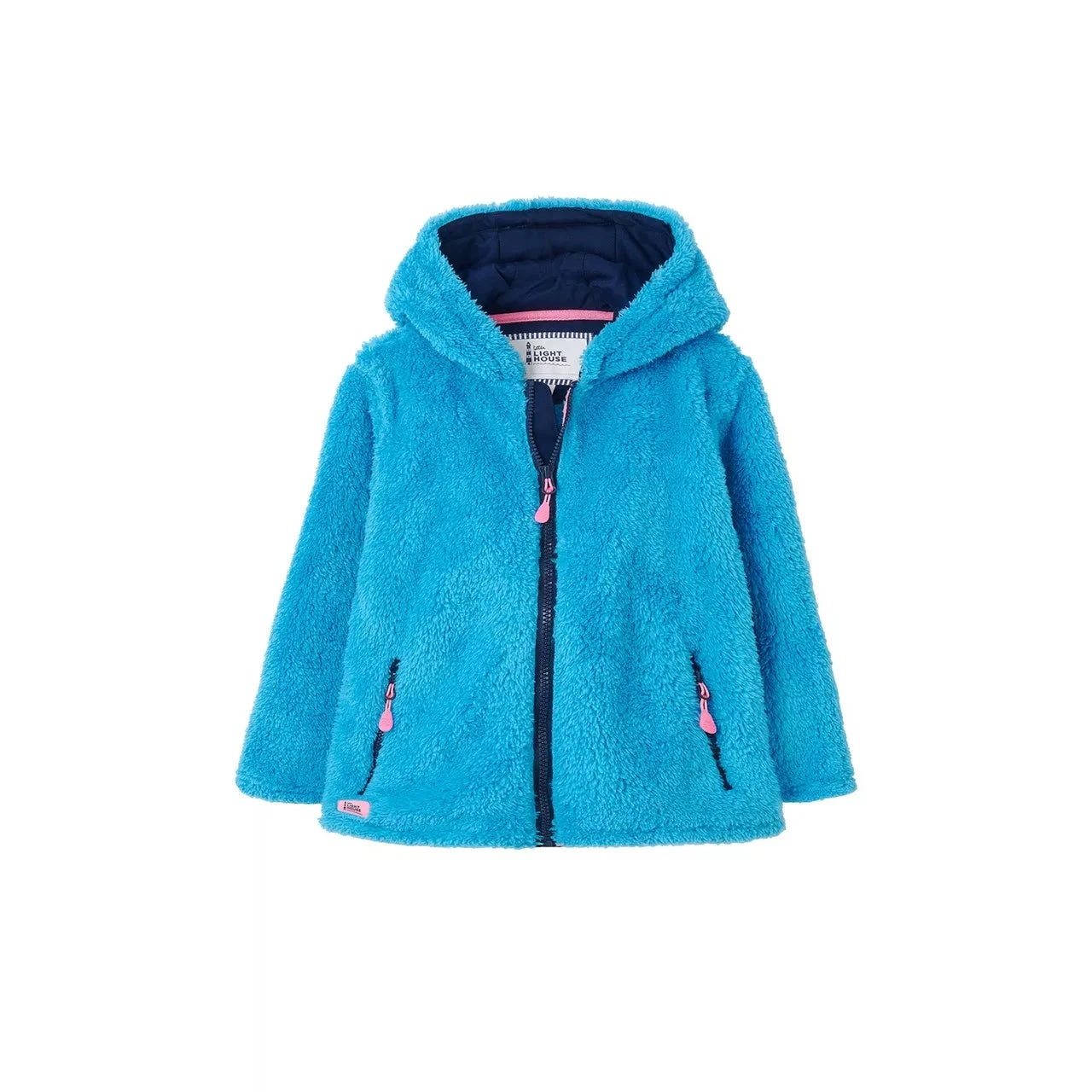 Little Lighthouse Gracie Sherpa Fleece, Bright Teal