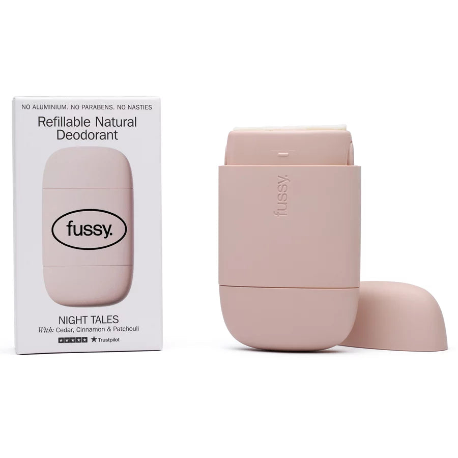 Fussy Refillable Natural Deodorant, Wavy Days