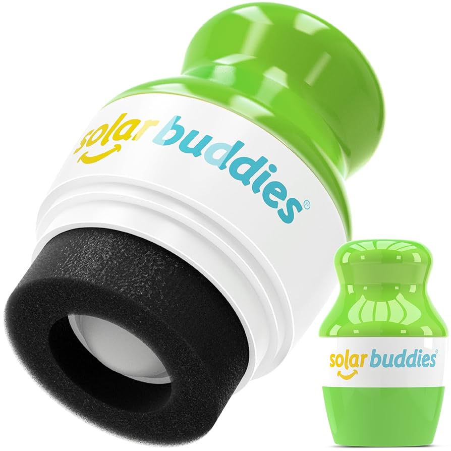 Solar Buddie – The Child-Friendly, Refillable Sunscreen Applicator, Green