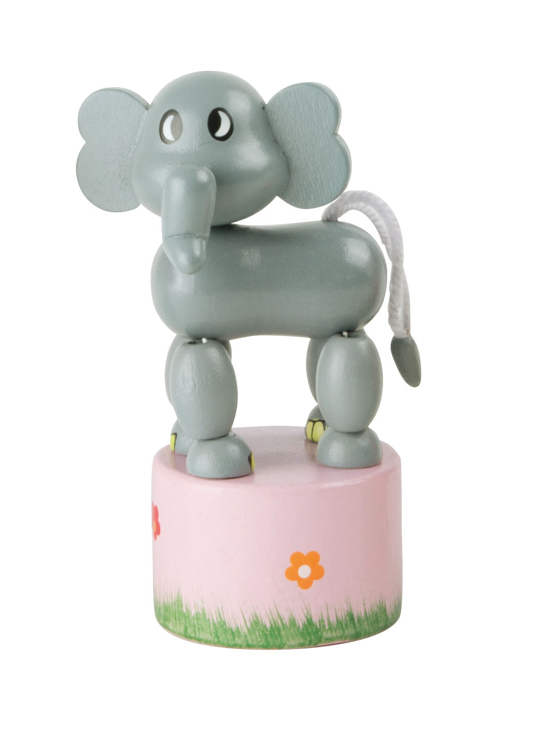 Small Foot Dancing Safari Animals – Wooden Push-Up Toys