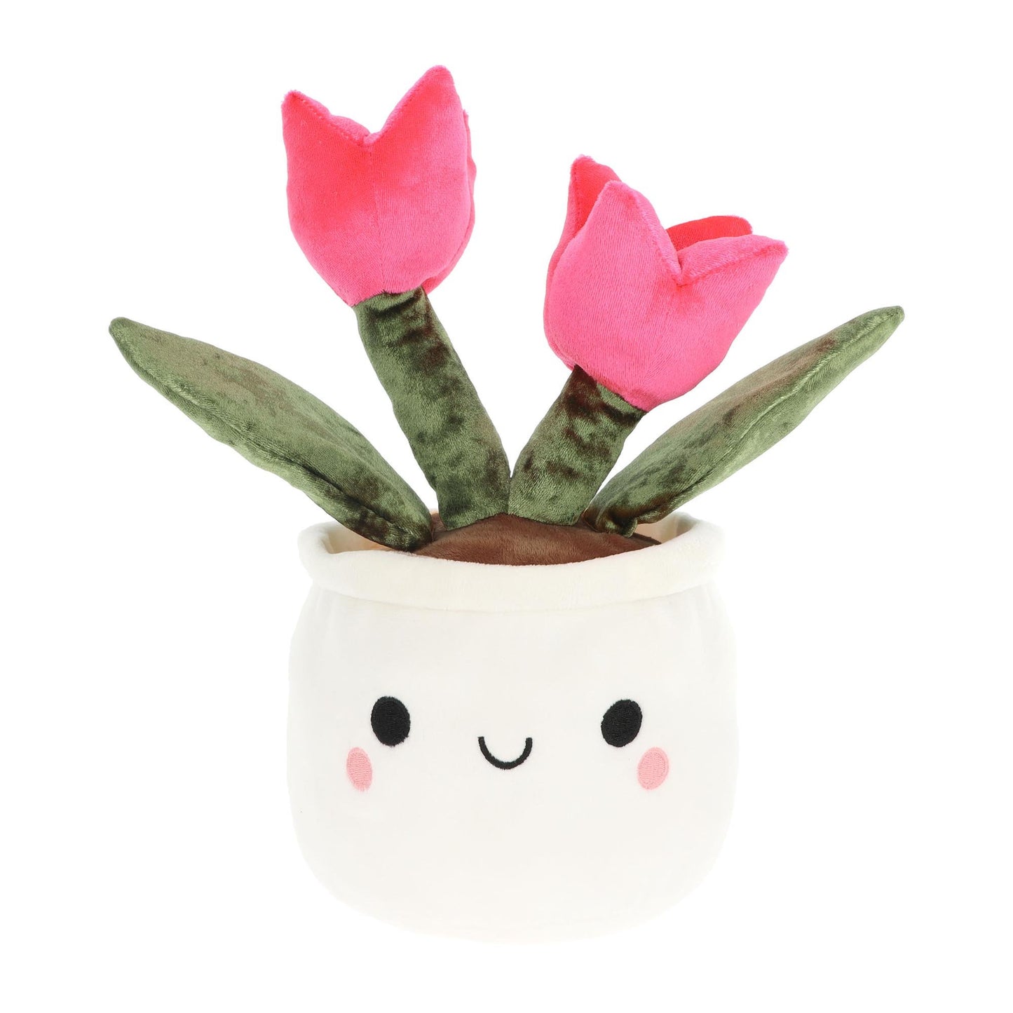 Keel Eco Bobballs Plants & Flowers 30cm – Eco-Friendly Plant & Flower Soft Toys, Tulip