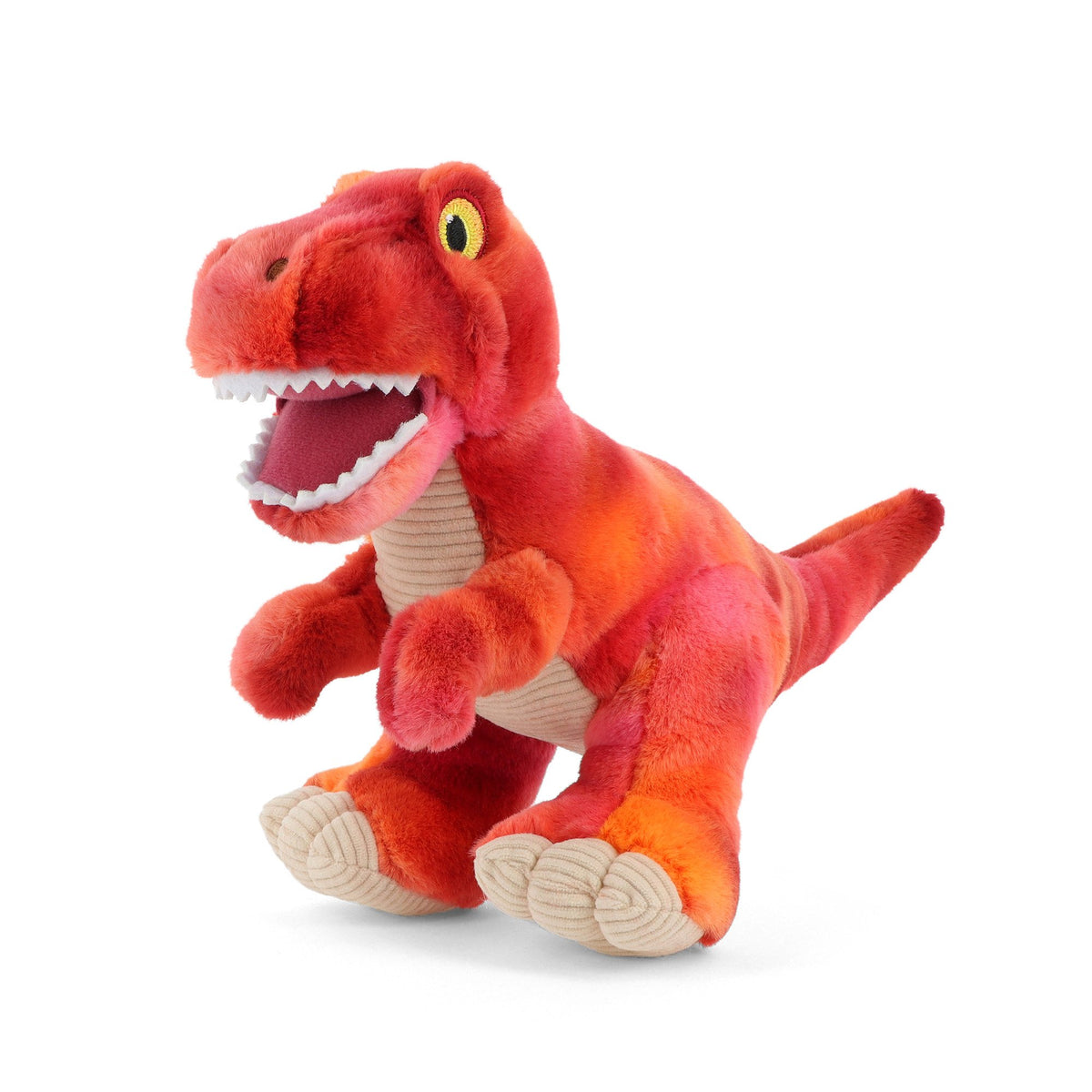 Keeleco Collectable Dinosaurs 26cm – Recycled Dinosaur Soft Toys, T-Rex