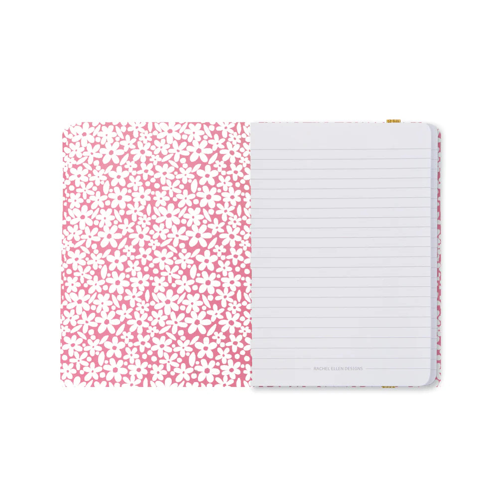 Rachel Ellen A6 Perfect Bound Notebook – Live In The Moment | Pocket Notebook