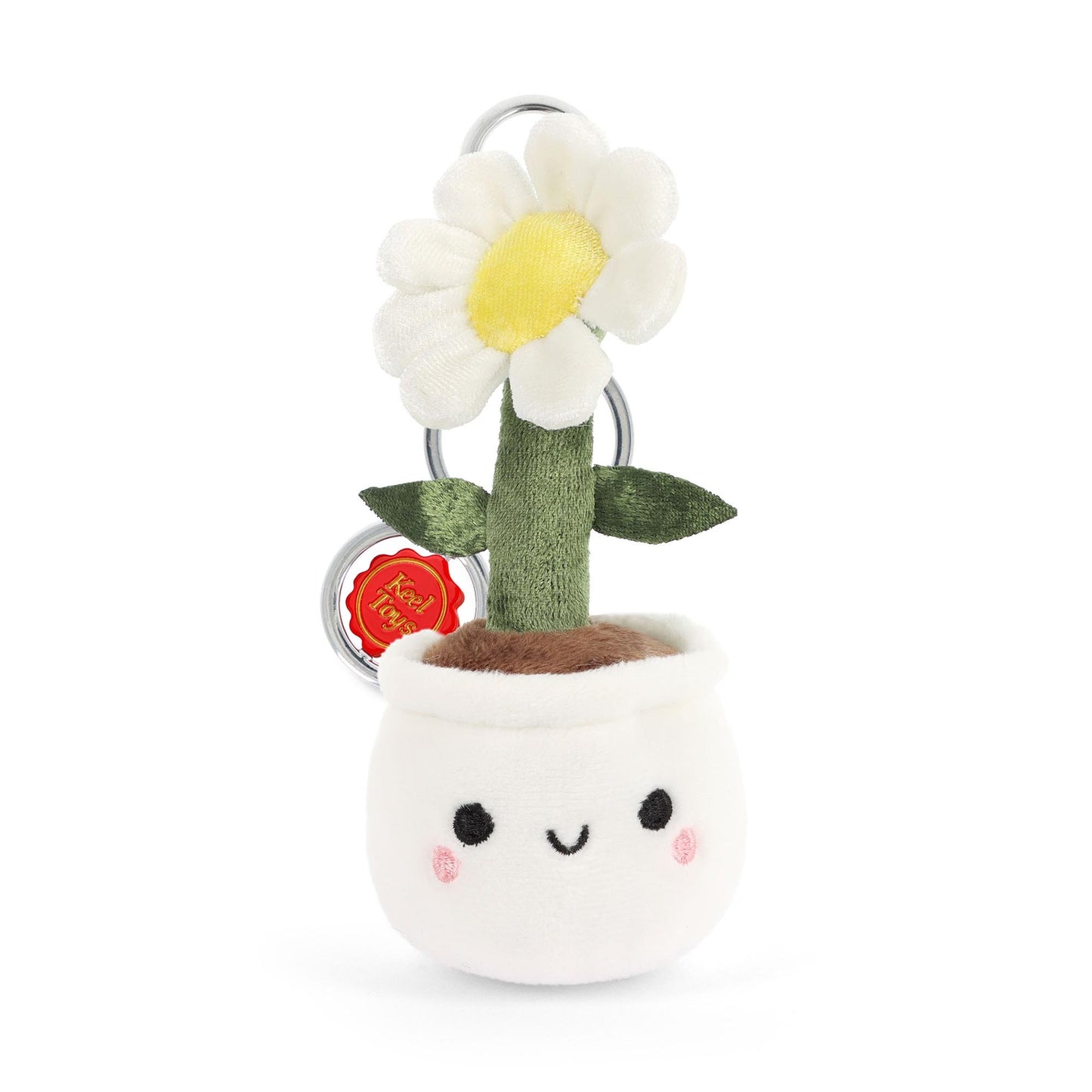 Keel Eco 12cm Bag Charm – Daisy, sustainable kids accessory