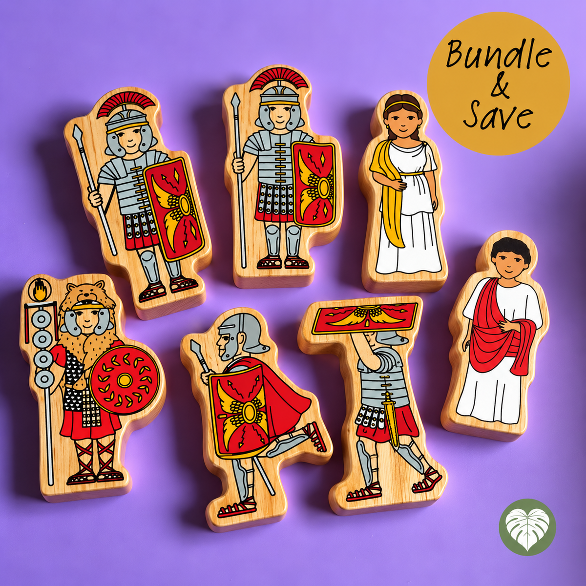 Lanka Kade Roman Character Bundle - 7 Items
