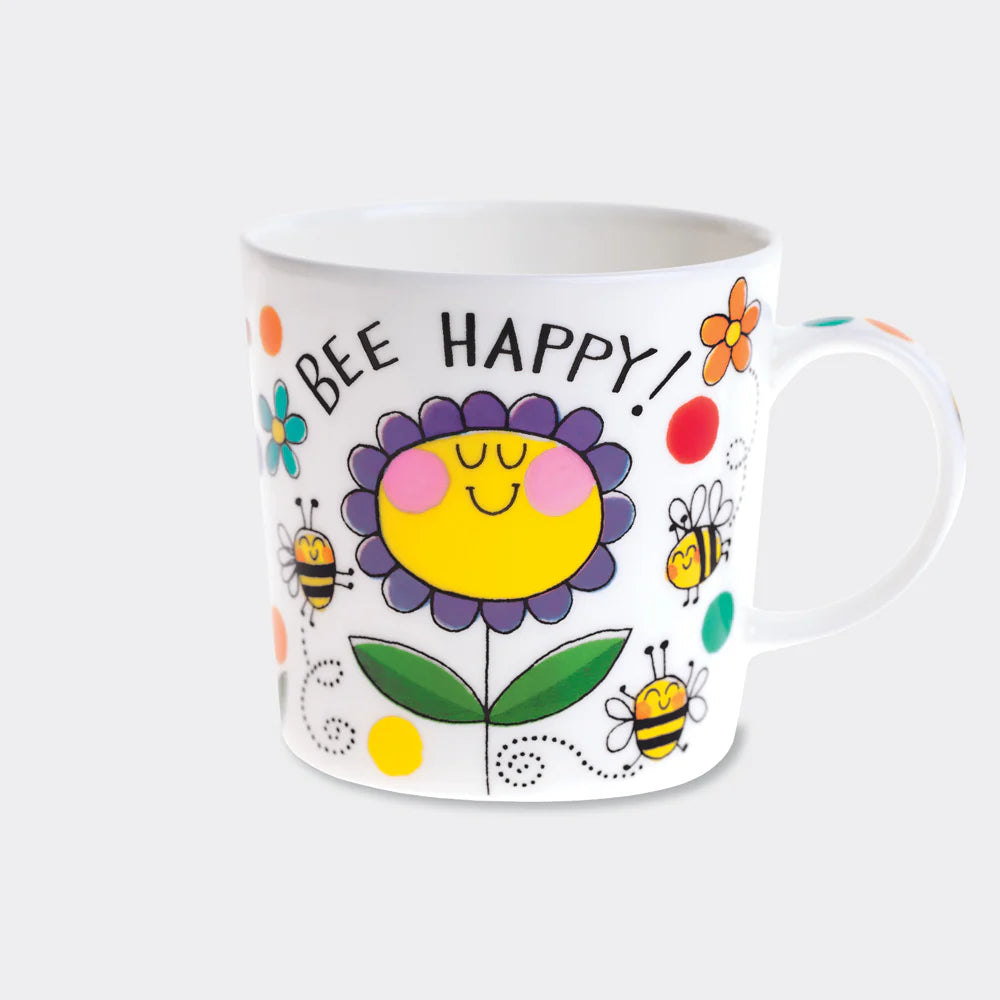 Rachel Ellen Bee Happy Fine Bone China Mug – Gift Boxed Mug