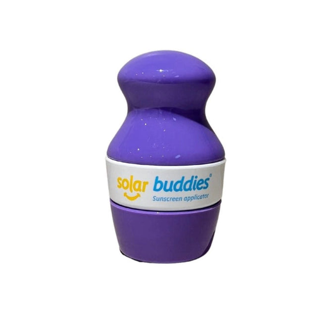 Solar Buddie – The Child-Friendly, Refillable Sunscreen Applicator, Purple