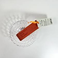 VENT for Change Recycled Leather Bookmark - Orange