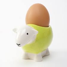 Herdy Egg Cups – Colourful Sheep Design