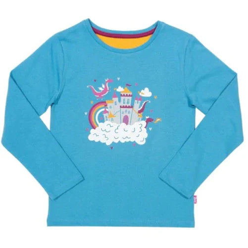Kite Castle on a Cloud Organic Cotton T-shirt