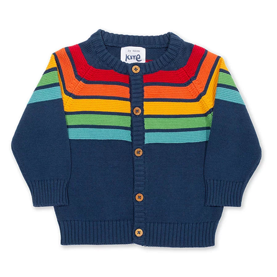 Kite shine bright organic cotton cardigan