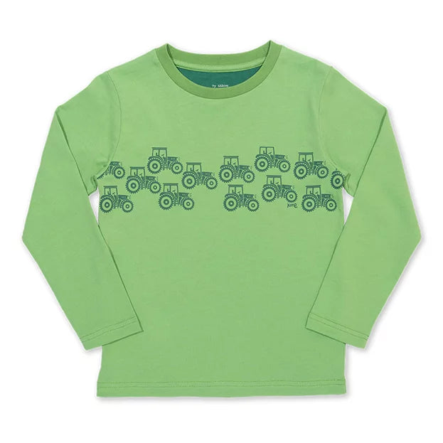 Kite Tractor Treads t-shirt with fun tractor design