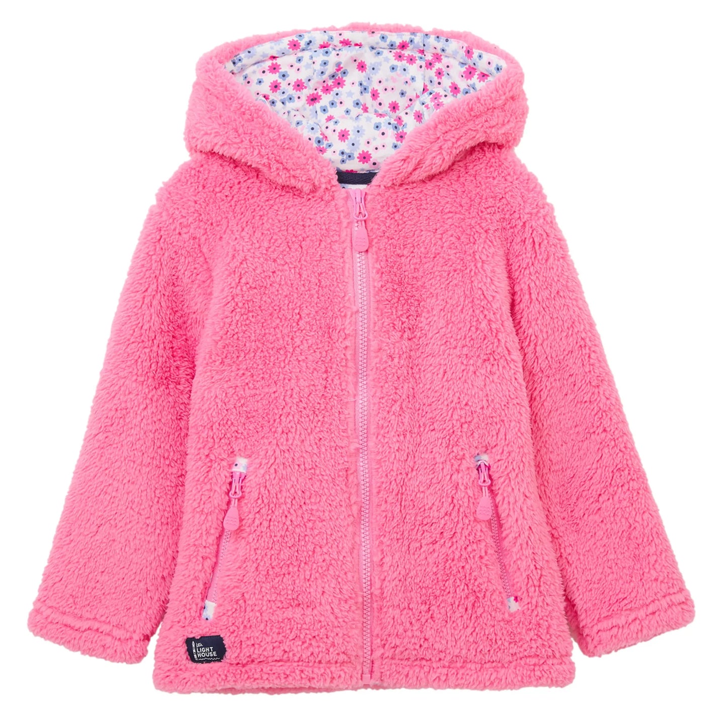Little Lighthouse Gracie Sherpa Fleece, Blush Pink