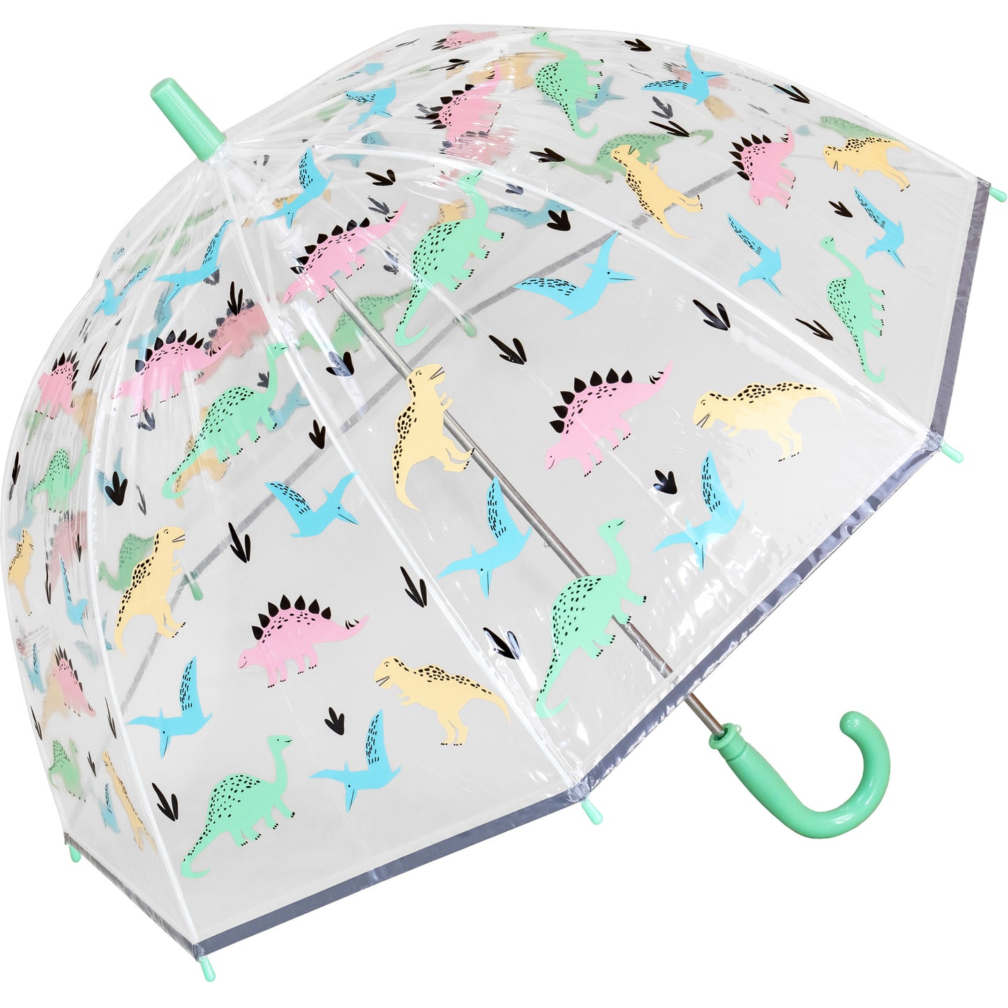 Susino Pink Dinosaur Children’s Umbrella – Kids Dinosaur Rain Umbrella