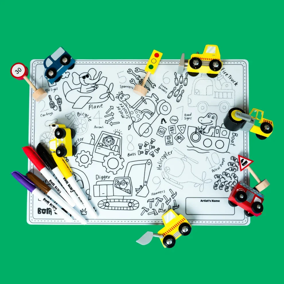Born Bizzy Silicone Drawing Mats
