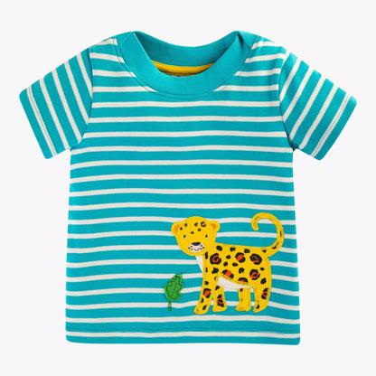 Easy On T-Shirt, Tropical Seaside/Jaguar