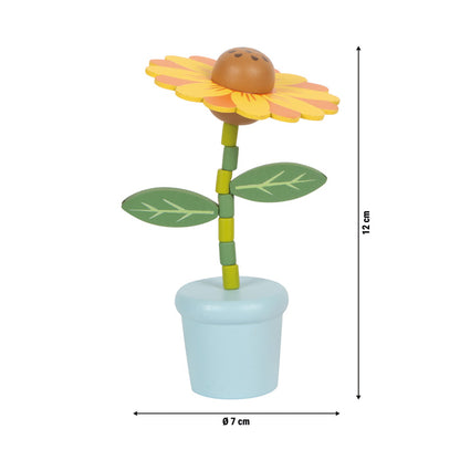 Small Foot Dancing Flowers – Wooden Push-Up Toys