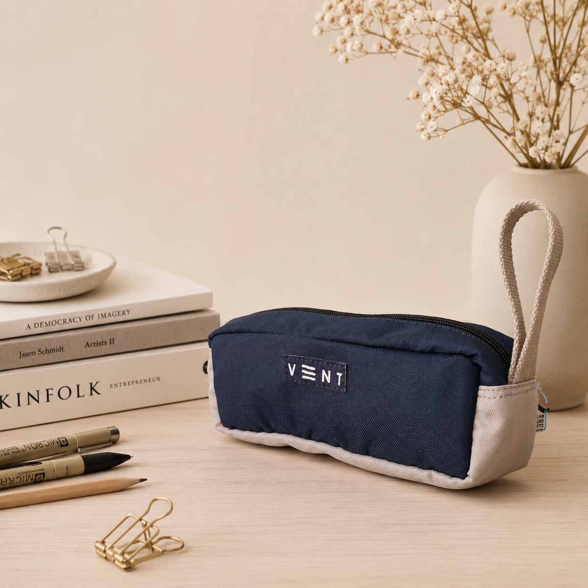 VENT for Change Recycled Ocean Plastic Pencil Case