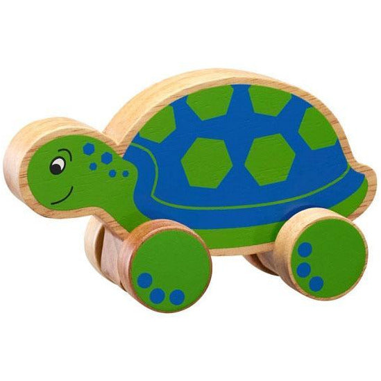 Turtle Wooden Push Along