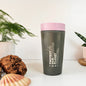 VENT for Change Reusable Travel Cup – Dusk Pink - Reclaimed Ocean Bound Plastic