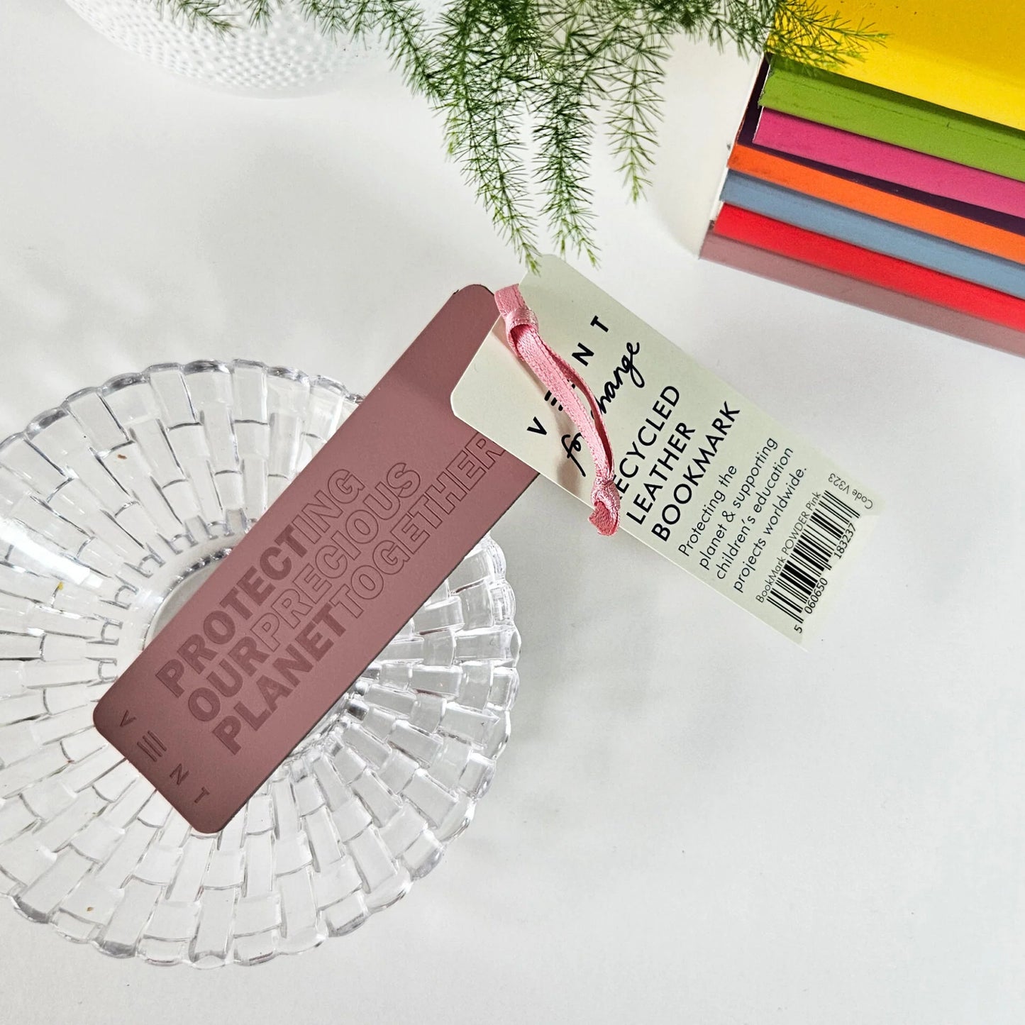 VENT for Change Recycled Leather Bookmark