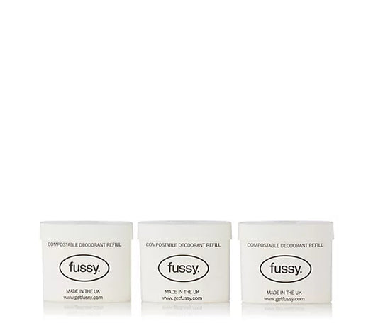 Fussy Deodorant Refills – Natural, Plastic-Free Freshness