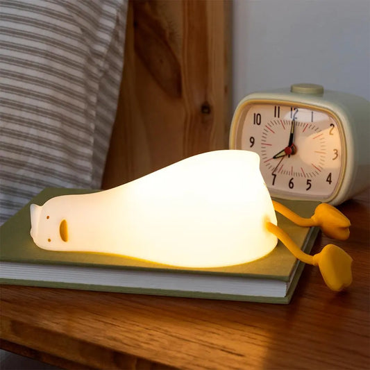 Rex London USB Rechargeable Dimmable Night Light - Lazy Duck