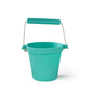 BigJigs Silicone Bucket, Turquoise