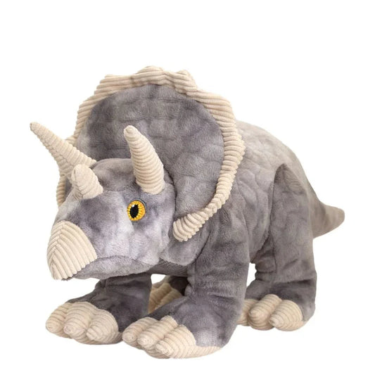 Eco Friendly 38cm Soft Plush Triceratops