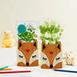 Shroot Greens & Greeting Seed Gift, Freckles Fox