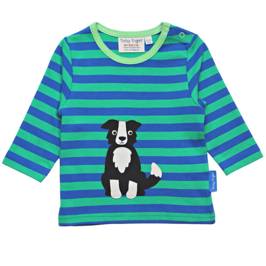 Toby Tiger Long Sleeve Top, Badger Sheep Dog