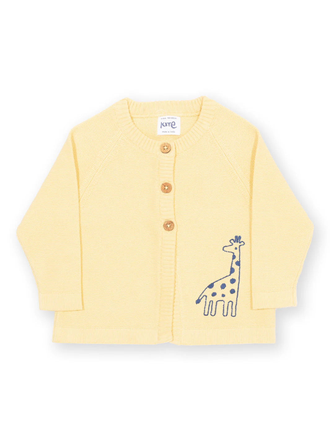 Kite Clothing Sweet Giraffe Organic Cotton Baby Cardigan
