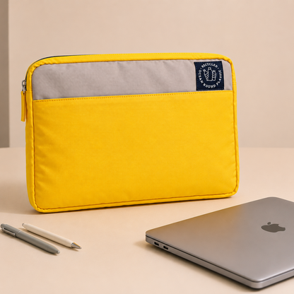 VENT for Change Recycled Ocean Plastic Laptop Sleeve – 14 Inch - Yellow