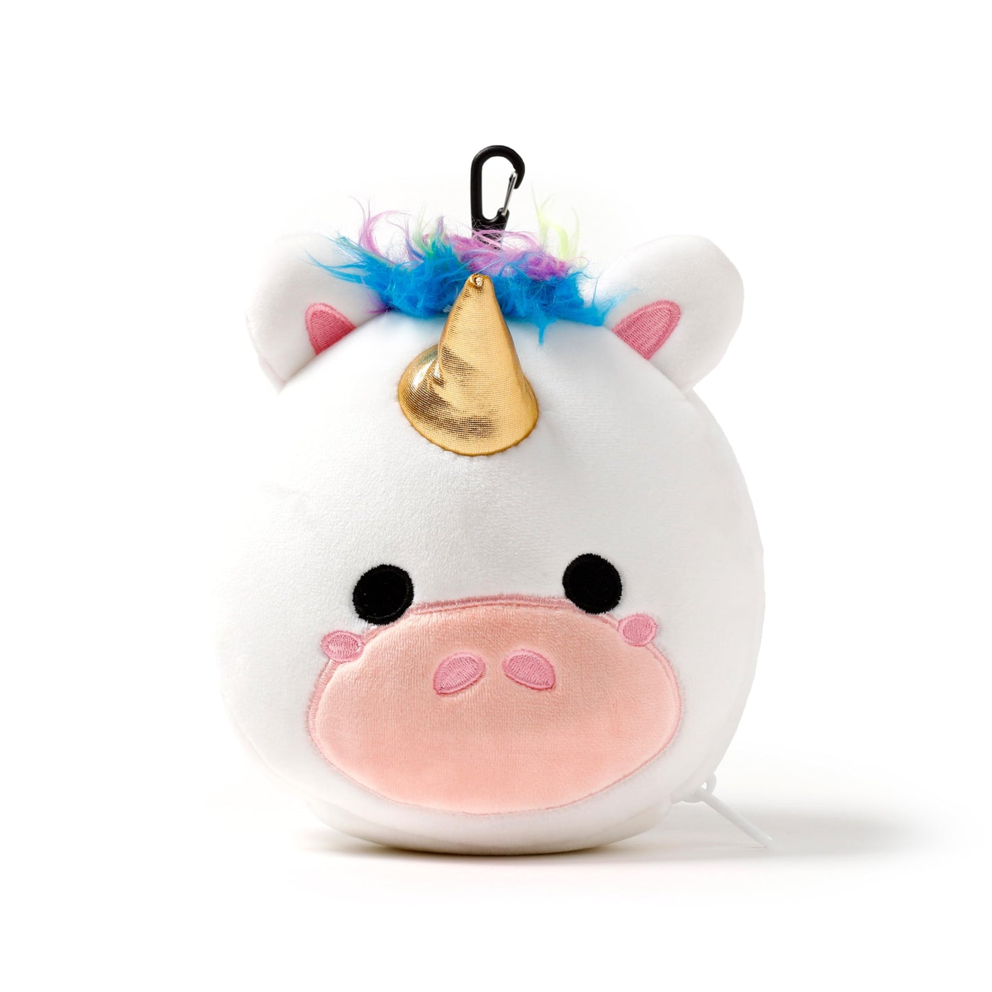 Relaxeazzz Travel Pillow & Eye Mask, Unicorn