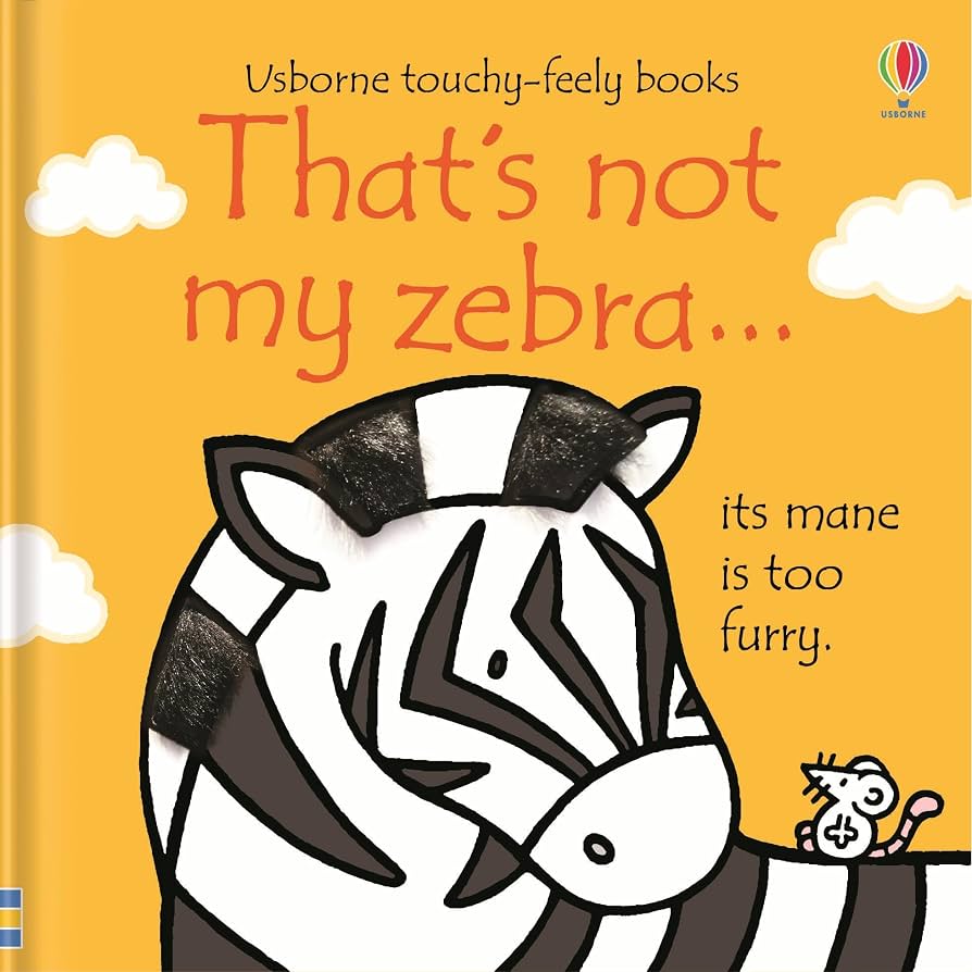 Usborne That's Not My Zebra Book