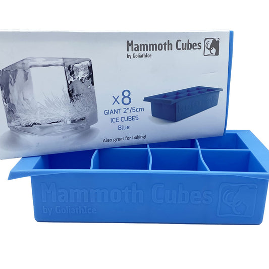 Silicone Giant Ice Cube Tray, Blue