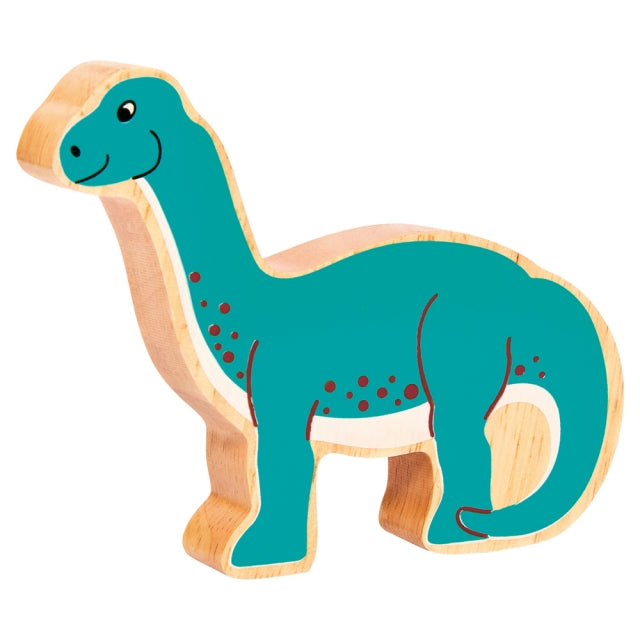Lanka Kade Natural Wooden Green Diplodocus