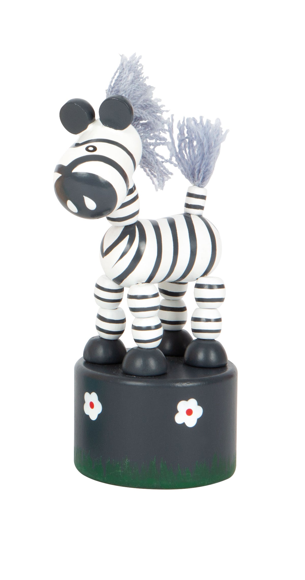Small Foot Dancing Safari Animals – Wooden Push-Up Toys