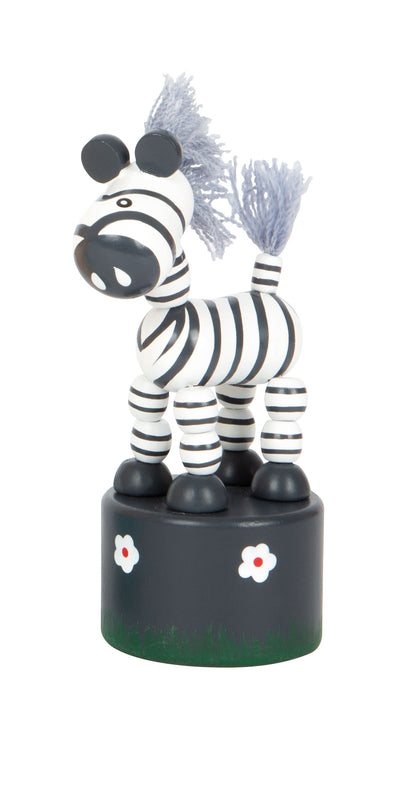 Small Foot Dancing Safari Animals – Wooden Push-Up Toys