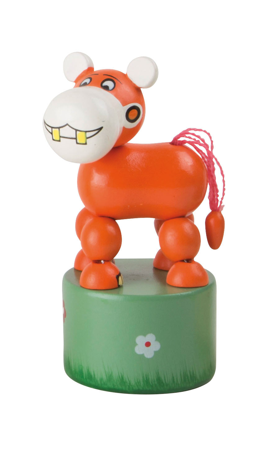 Small Foot Dancing Safari Animals – Wooden Push-Up Toys