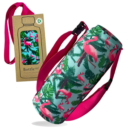 Bottle Sleeve, Flamingo