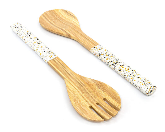 Bamboo Salad Server Set