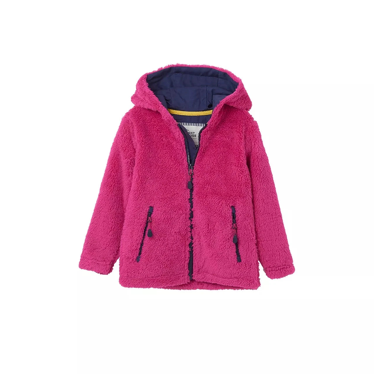 Little Lighthouse Gracie Sherpa Fleece, Hot Pink