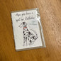 Seed Greeting Card, Spotty Dog