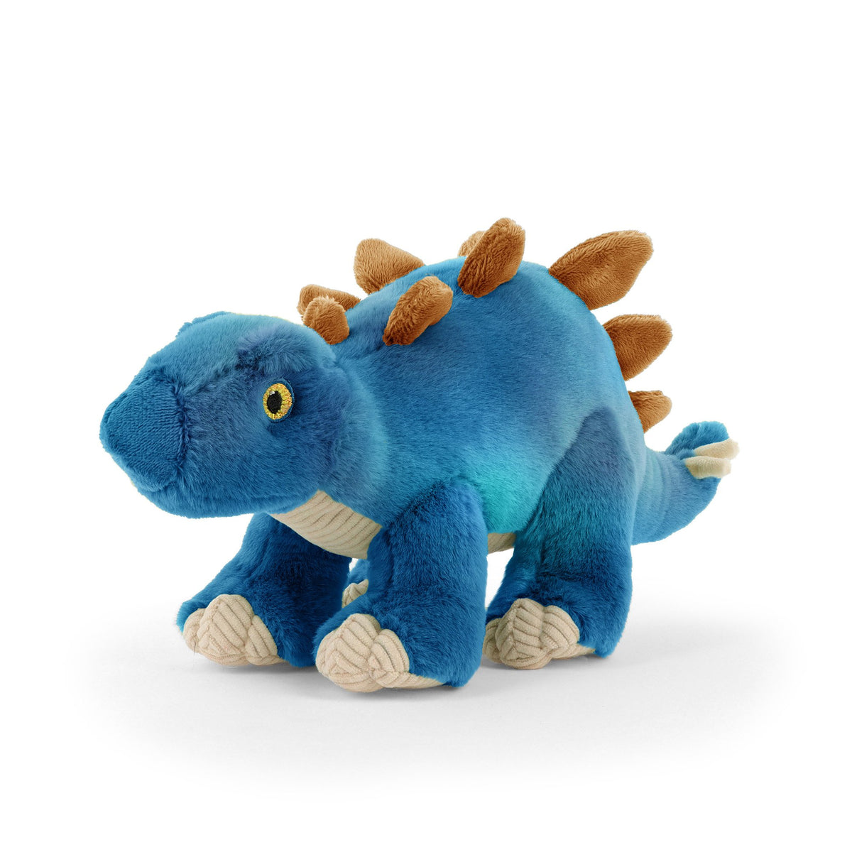 Keeleco Collectable Dinosaurs 26cm – Recycled Dinosaur Soft Toys, Stegosaurus