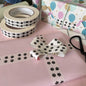 50m Paw Print Paper Tape