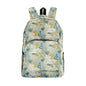 Eco Chic Foldable Backpack, Lightweight Reusable Travel Backpack, Mixed Flowers