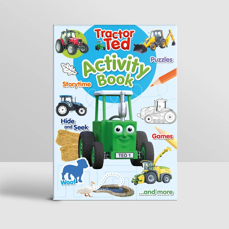Tractor Ted Activity Book – Children's Farm Activity, Puzzle & Colouring Book