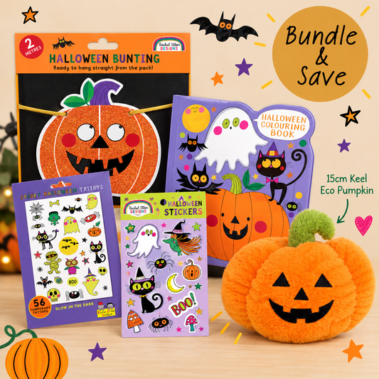 Halloween Gift Bundle – Keeleco Pumpkin & Rachel Ellen Activities